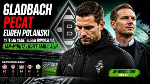 Gladbach Pecat Eugen Polanski Setelah Start Buruk Bundesliga, Jan-Moritz Lichte Ambil Alih