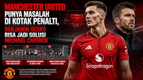 Manchester United Punya Masalah di Kotak Penalti, Benjamin Sesko Bisa Jadi Solusi Michael Carrick