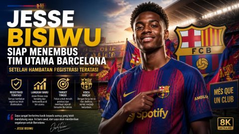Jesse Bisiwu Siap Menembus Tim Utama Barcelona Setelah Hambatan Registrasi Teratasi