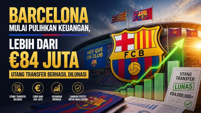 Barcelona Mulai Pulihkan Keuangan, Lebih dari €84 Juta Utang Transfer Berhasil Dilunasi