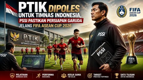 PTIK Dipoles untuk Timnas Indonesia, PSSI Pastikan Persiapan Garuda Jelang FIFA ASEAN Cup 2026