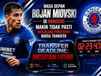 Masa Depan Bojan Miovski di Rangers Makin Tidak Pasti Menjelang Penutupan Bursa Transfer