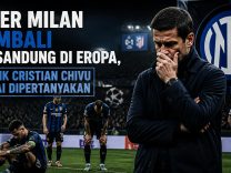 Inter Milan Kembali Tersandung di Eropa, Taktik Cristian Chivu Mulai Dipertanyakan