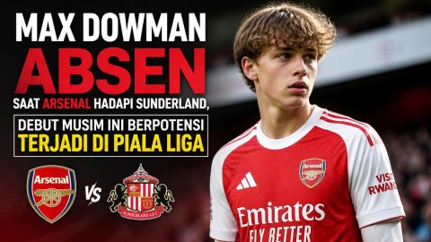 Max Dowman Absen Saat Arsenal Hadapi Sunderland, Debut Musim Ini Berpotensi Terjadi di Piala Liga