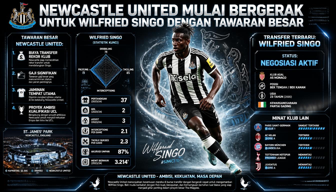 Newcastle United Wilfried Singo Transfer 2