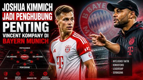 Joshua Kimmich Jadi Penghubung Penting Vincent Kompany di Bayern Munich