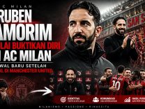 Ruben Amorim Mulai Buktikan Diri di AC Milan, Awal Baru Setelah Gagal di Manchester United