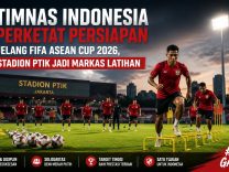 Timnas Indonesia Perketat Persiapan Jelang FIFA ASEAN Cup 2026, Stadion PTIK Jadi Markas Latihan